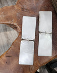 RECTANGLE DROP EARRINGS