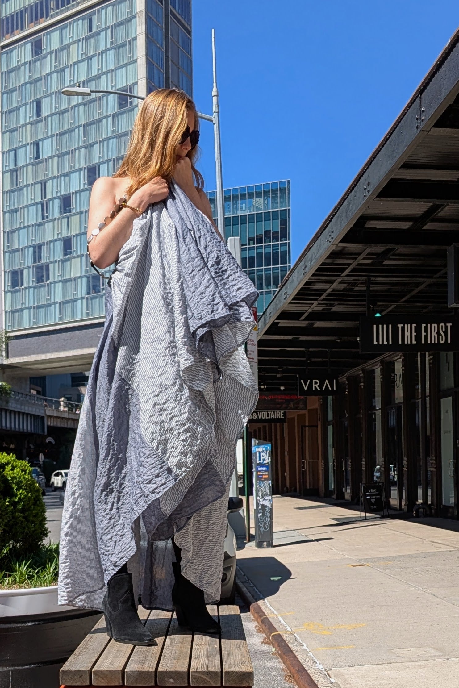 ANATKH Skirt  - Maxi - denim