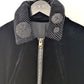 Amelia Black Velvet Bomber Jacket