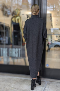 Anarkh luxury OTTO coat, recycled wool and silk lining.  Lili The First boutique Meatpacking NYC 6