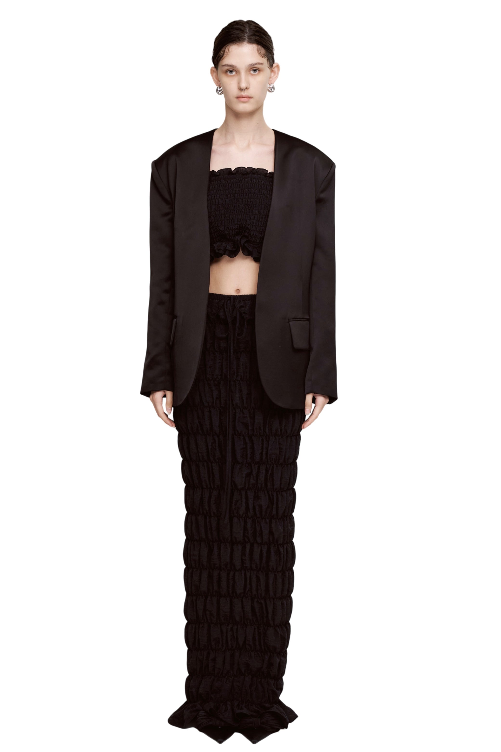Asparagus - Bandeau - Strapless top bra - Black