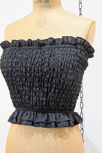 Asparagus - Bandeau - Strapless top bra - Black