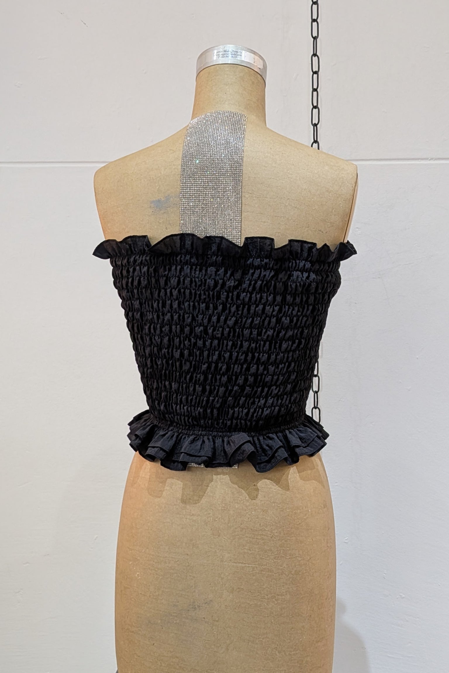 Asparagus - Bandeau - Strapless top bra - Black