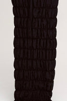 Asparagus - Tube Dress - Tube Skirt - Elastic - Black