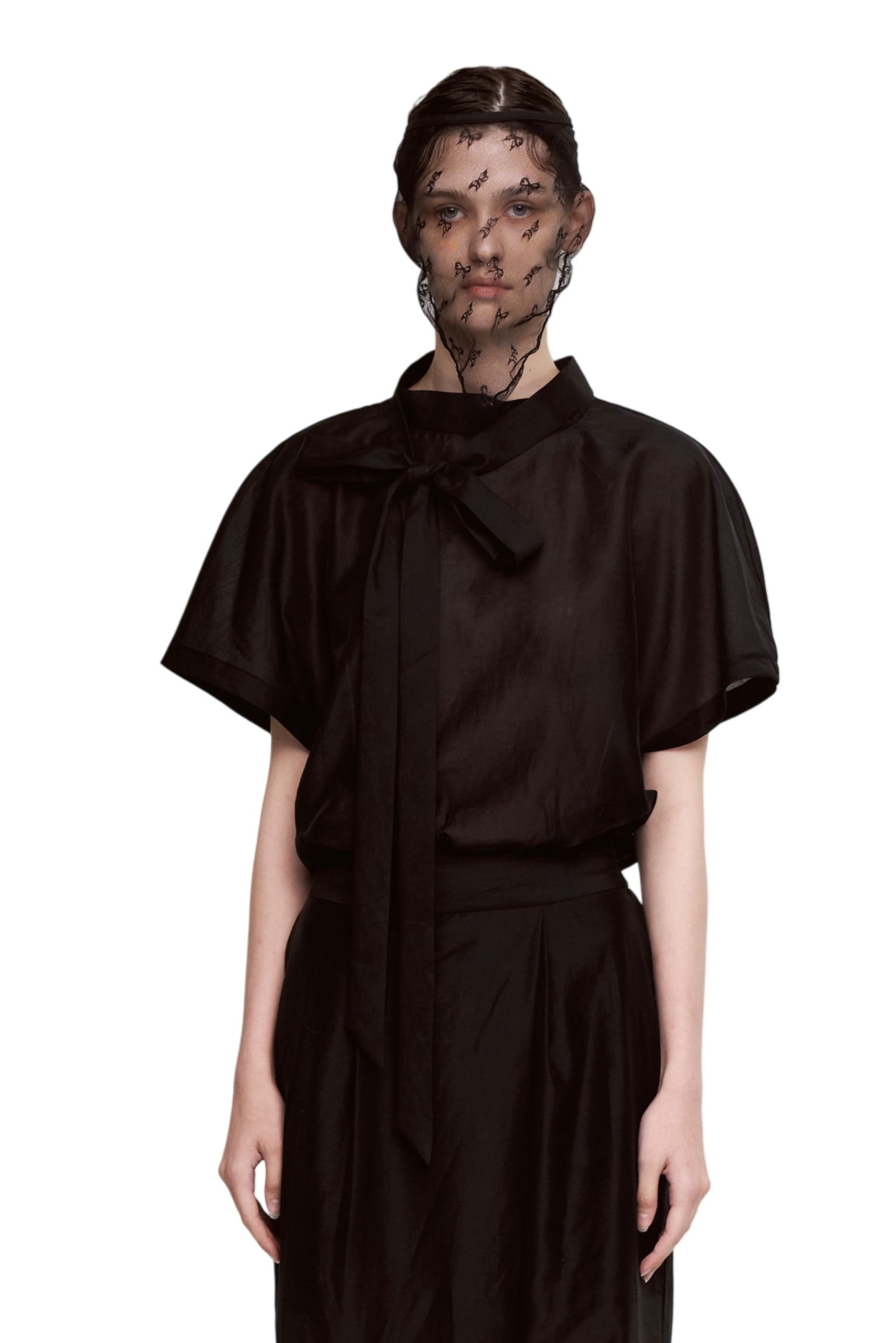 Asparagus Korea - Shirt - Bow tie reversible