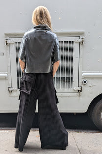 Asparagus Songdo Pleated Pants