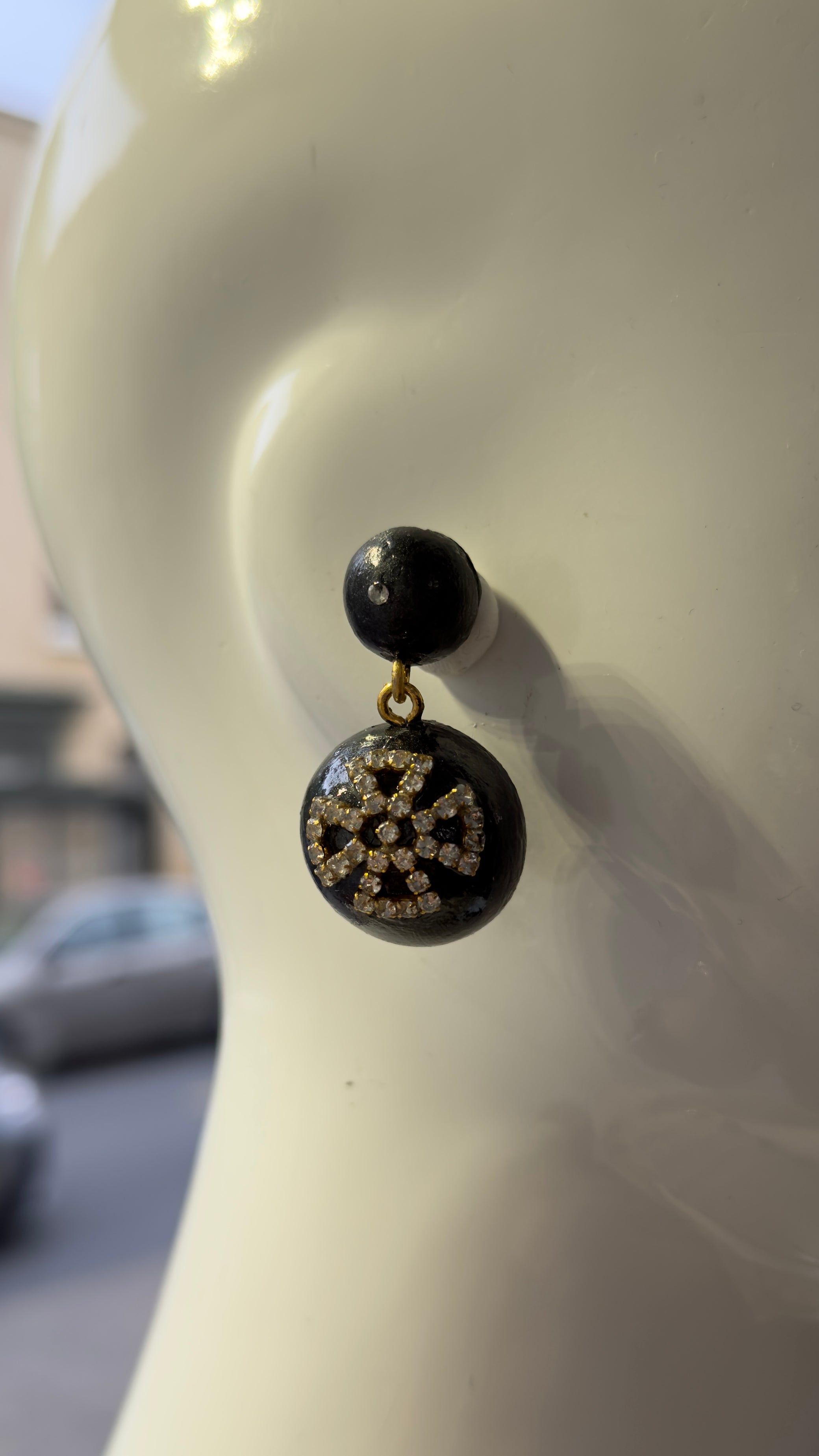 HERIT WOODEN EARINGS