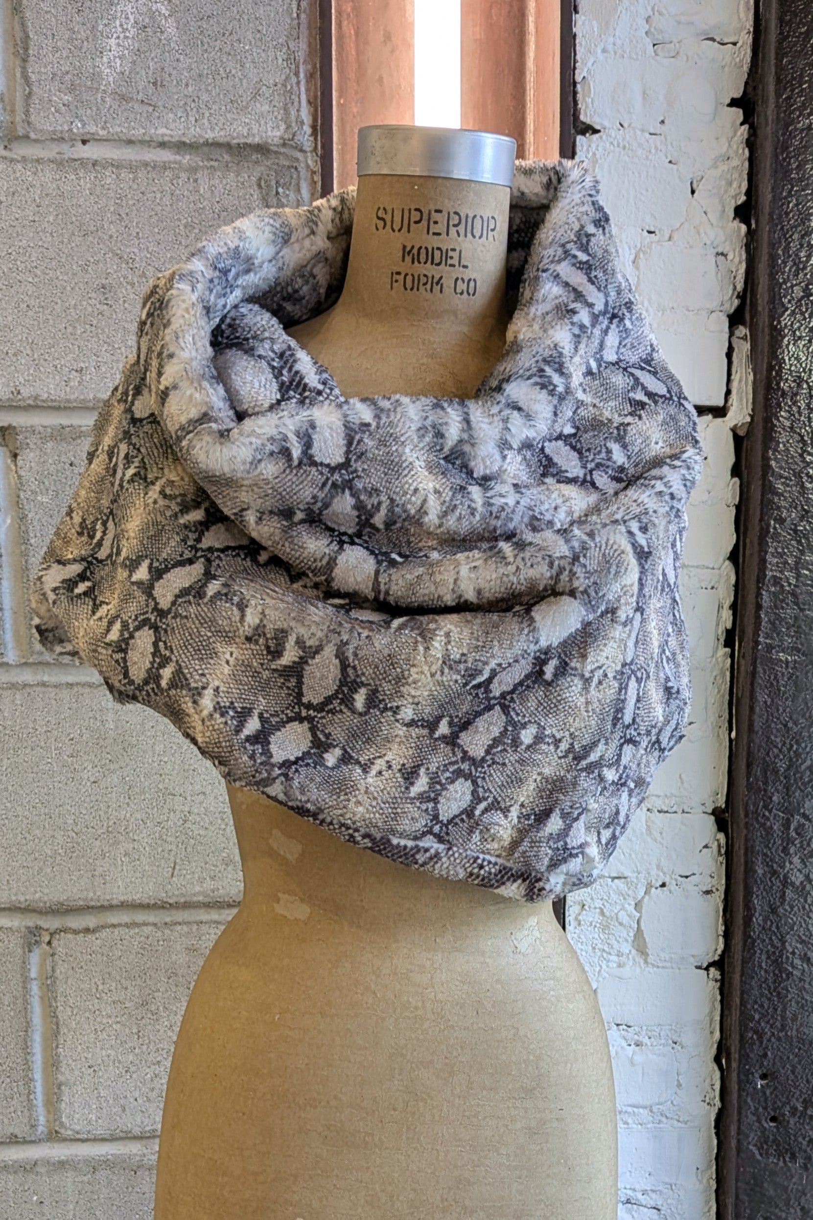 Barbara Bologna Patterned Faux Fur Capelet - Lili the First Boutique NYC