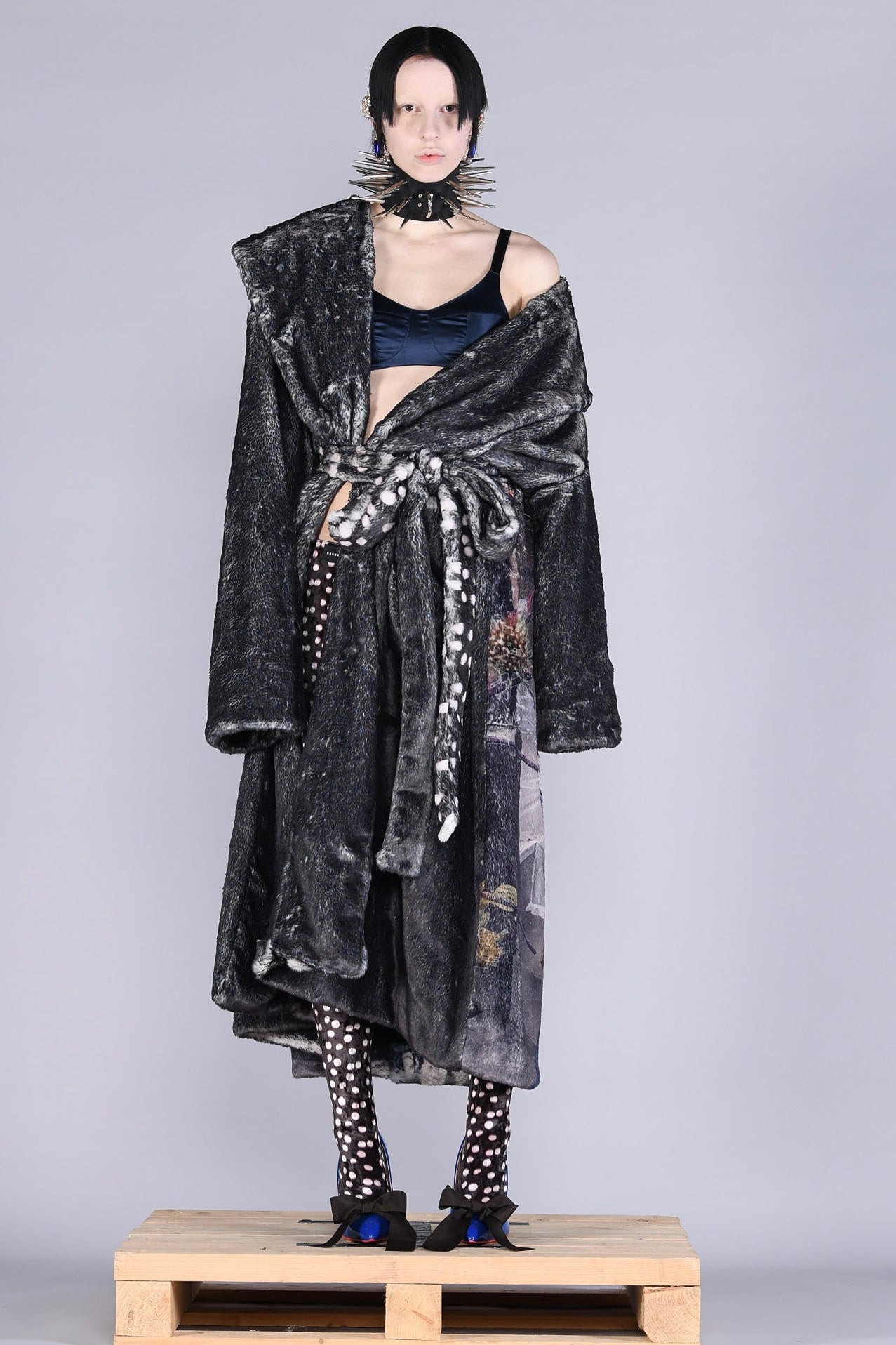 Barbara Bologna - Limited Edition Faux Fur Long Coat, exclusively at LiLi The First boutiques, Georgetown DC and Meatpacking NY