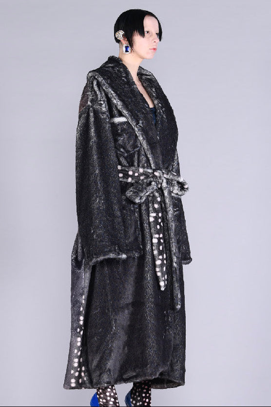 Barbara Bologna - Faux Fur Long Coat