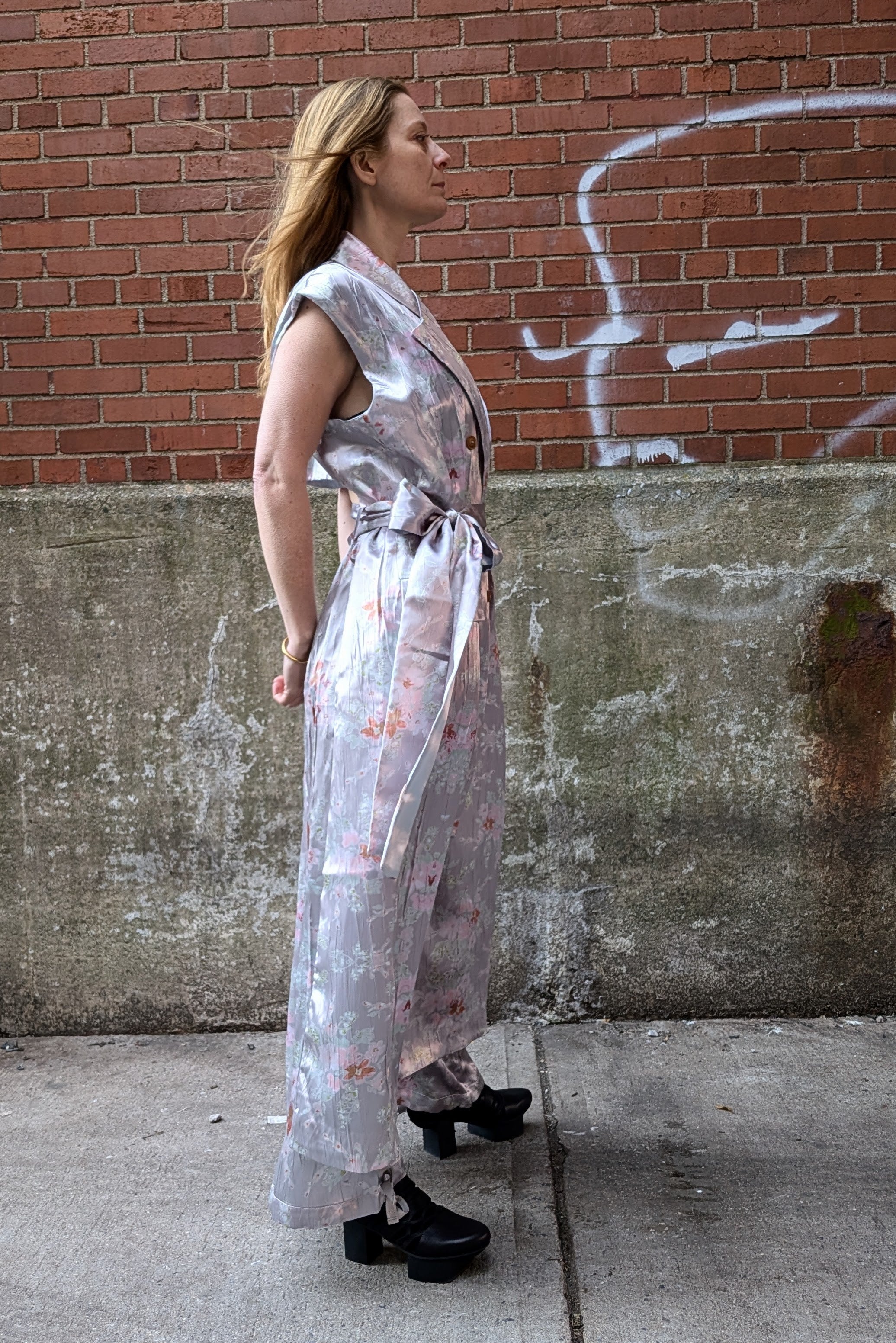 Barbara Bologna - Vest - Long - Backless - Silver