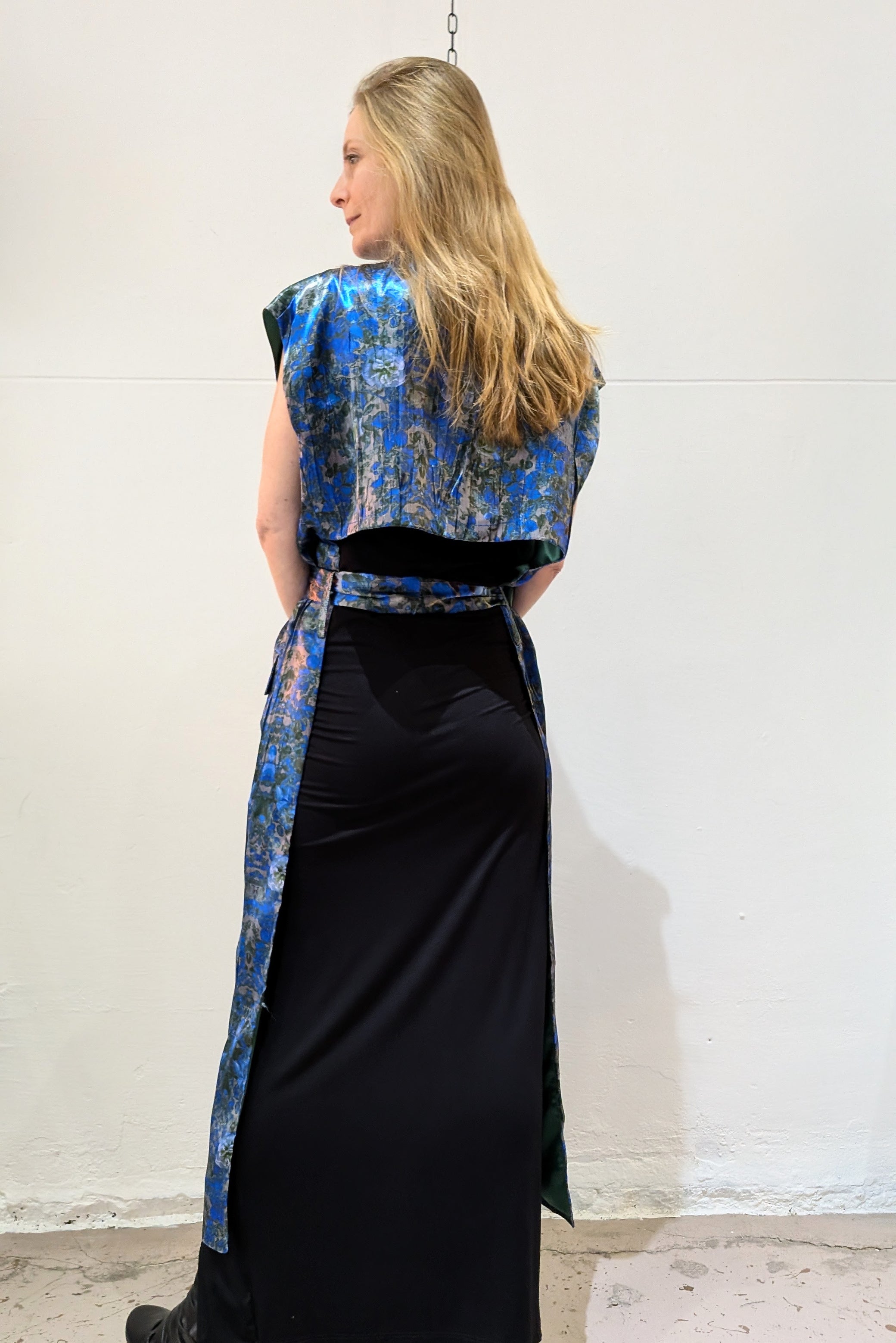Barbara Bologna - Vest - Long - Backless - blue