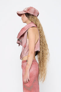 Barbara Bologna - Vest - Pink - Dyscromia