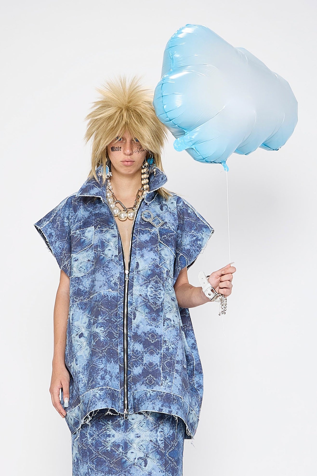 Barbara Bologna - Vest Top - Denim print - Unisex