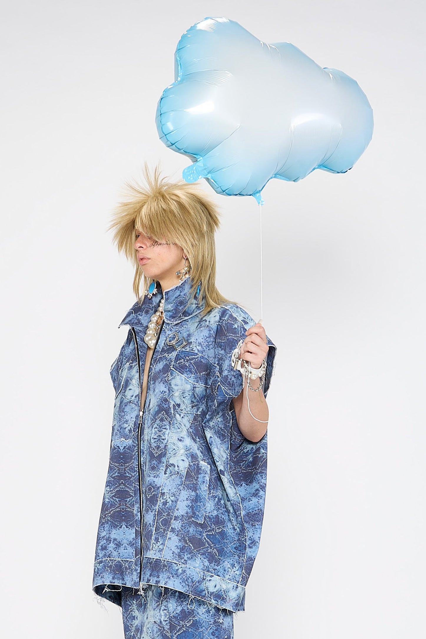 Barbara Bologna - Vest Top - Denim print - Unisex