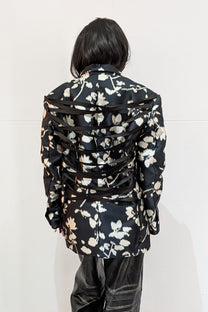 Barbara Bologna Lucca Jacquard black and white Jacket, at LiLi The First boutiques in NYC and Washington DC