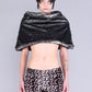 Barbara Bologna Faux Fur Gray Capelet - LiLi The First Boutique NYC