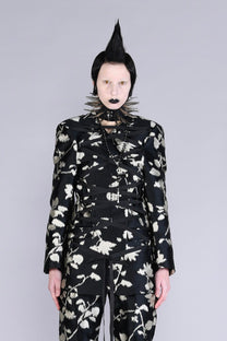Barbara Bologna Lucca Jacquard black and white Jacket, at LiLi The First boutiques in NYC and Washington DC