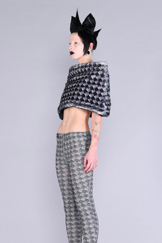 Barbara Bologna Sele Check Capelet 