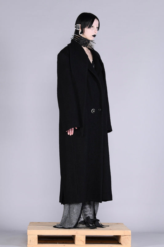 Barbara Bologna Tanaro Long Black Coat - Lili the First Boutique NYC