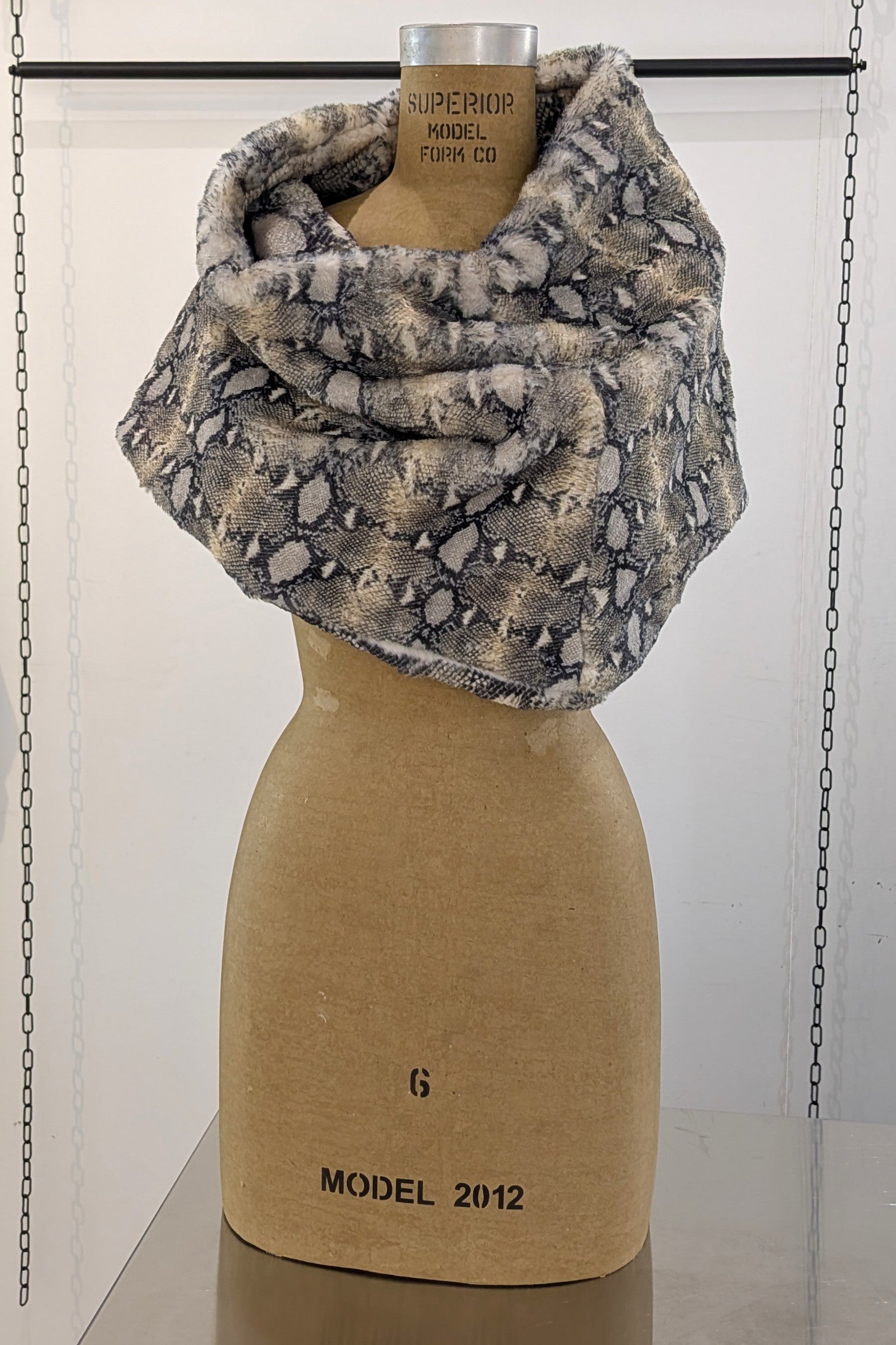 Barbara Bologna Patterned Faux Fur Capelet - Lili the First Boutique NYC