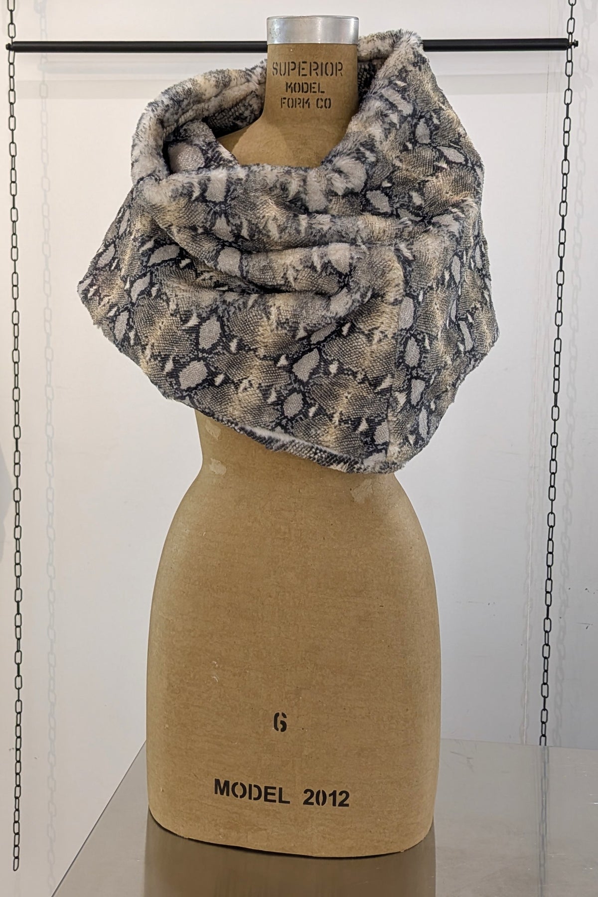 Barbara Bologna Patterned Faux Fur Capelet - Lili the First Boutique NYC