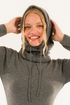 Beanie Hood Turtleneck