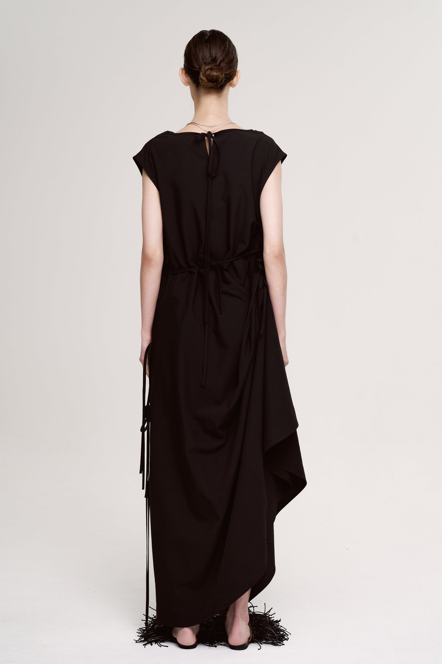 Black Maxi Dress Asparagus