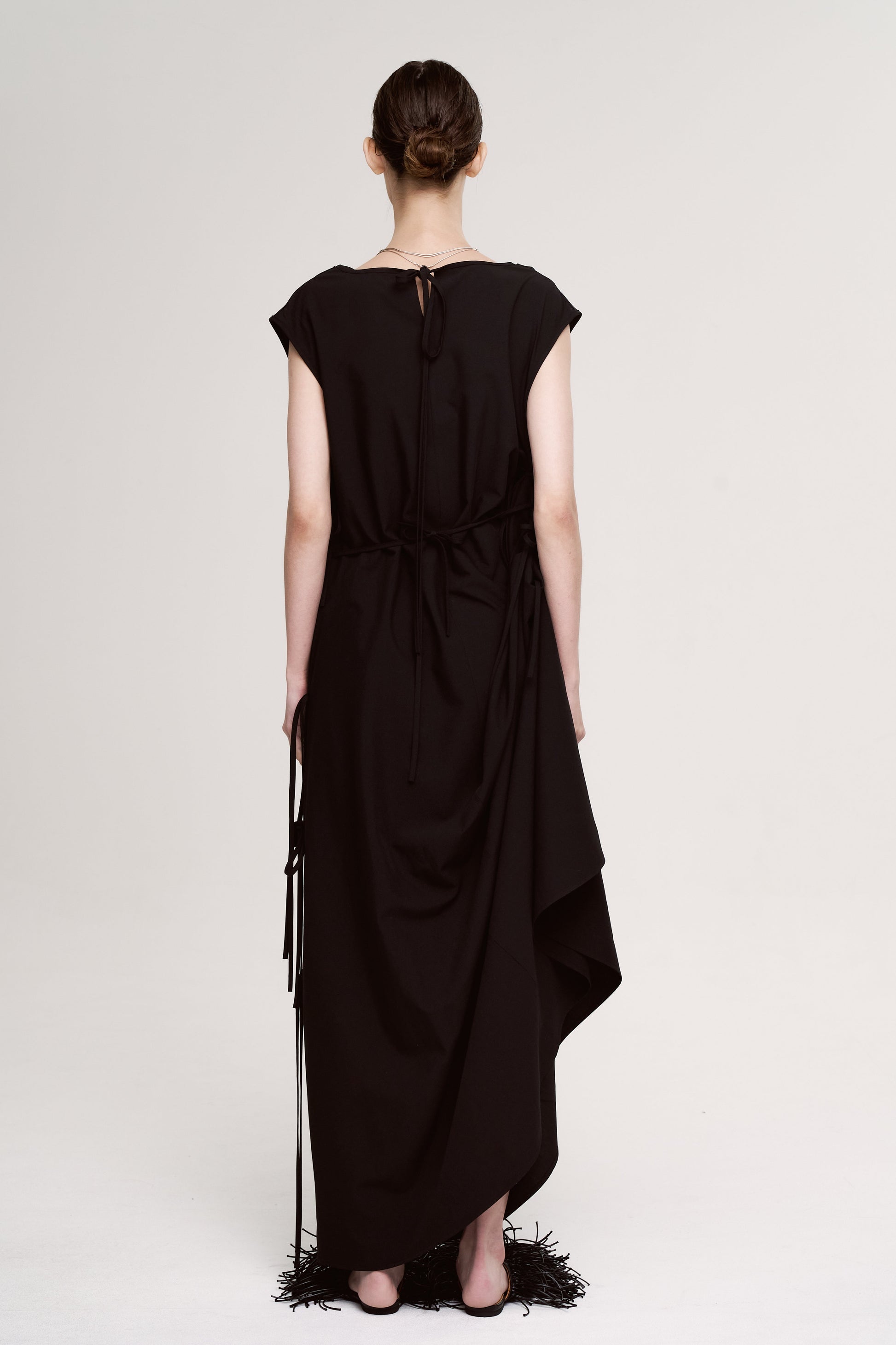 Black Maxi Dress Asparagus
