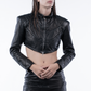 CHRONOS CORPS DECKARD CROPPED LEATHER JACKET - LILI THE FIRST BOUTIQUE