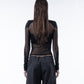 CHRONOS CROPS BRA MESH TOP 