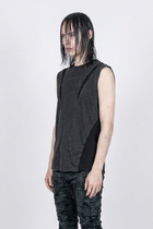 Chronos Corps - Tank top - Oversized - Corset - Cotton