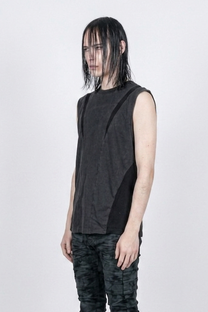 Chronos Corps - Tank top - Oversized - Corset - Cotton