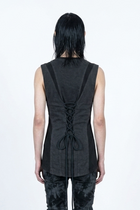 Chronos Corps - Tank top - Oversized - Corset - Cotton