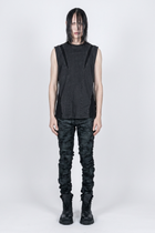 Chronos Corps - Tank top - Oversized - Corset - Cotton