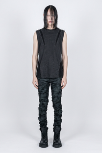 Chronos Corps - Tank top - Oversized - Corset - Cotton