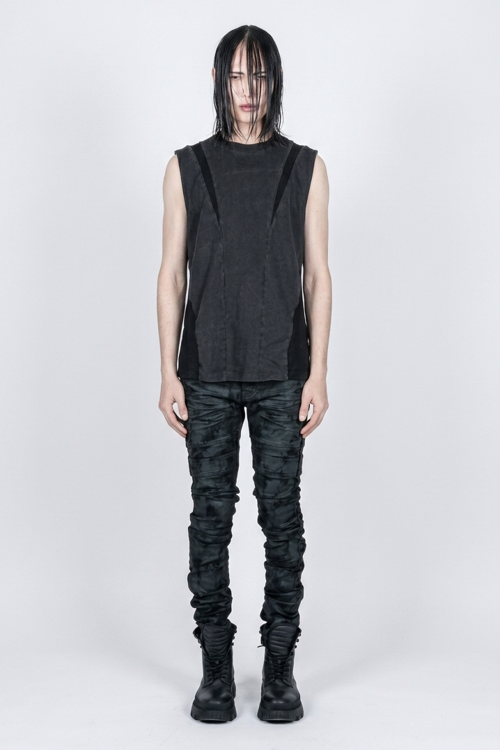 Chronos Corps - Tank top - Oversized - Corset - Cotton