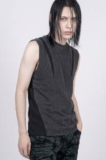 Chronos Corps - Tank top - Oversized - Corset - Cotton