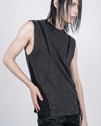 Chronos Corps - Tank top - Oversized - Corset - Cotton