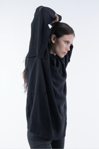 Chronos_Corps Distressed Unisex Oversized Sweater