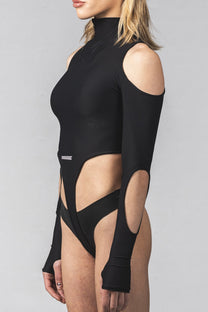 Chronos Crops Thong Bodysuit