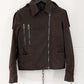 Daniel Basta Brown Leather Coat at LiLi The First boutique NYC