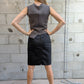 Daniel Basta Italy stretch fitted leather skirt with a full zipper - Lili The First boutique NYC Meatpacking