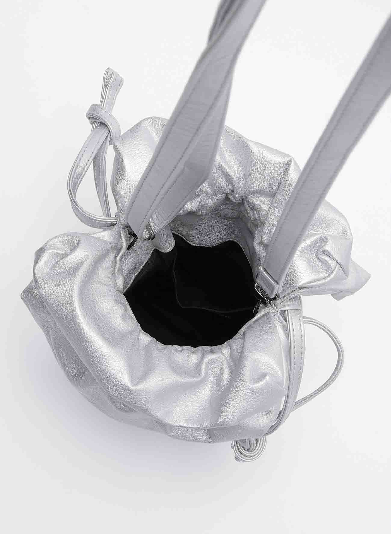 Discord Yohji Yamamoto - Silver Ananas Petit Bag - 