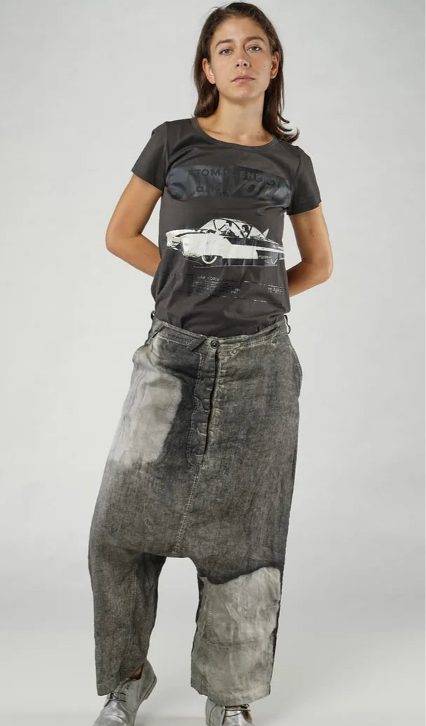 Dropped crotch pants by Rundholz-NYC