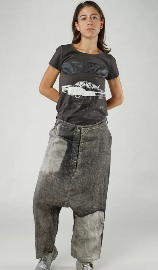 Dropped crotch pants by Rundholz-NYC