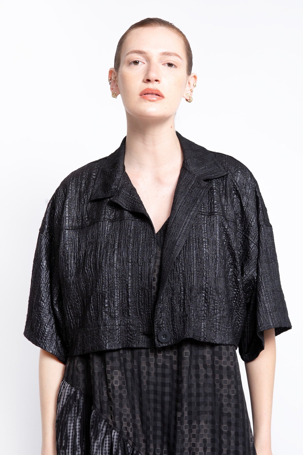 Gershon Bram - Cropped Jacket - Light weight - Black