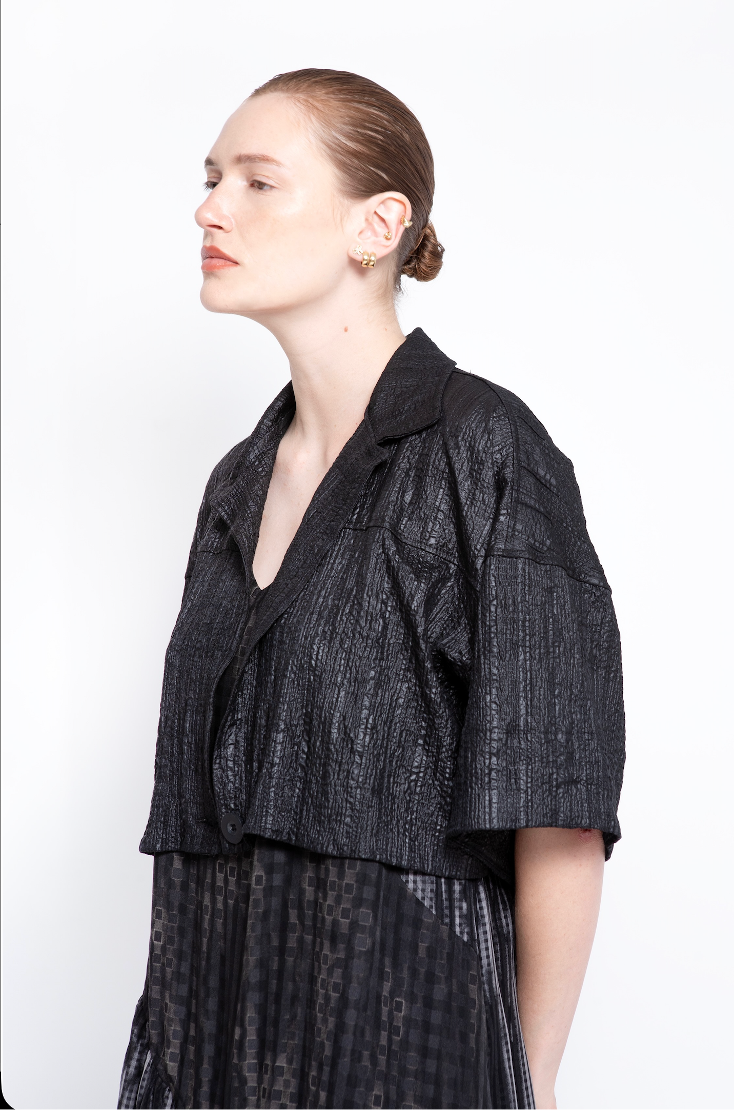 Gershon Bram - Cropped Jacket - Light weight - Black