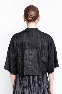Gershon Bram - Cropped Jacket - Light weight - Black