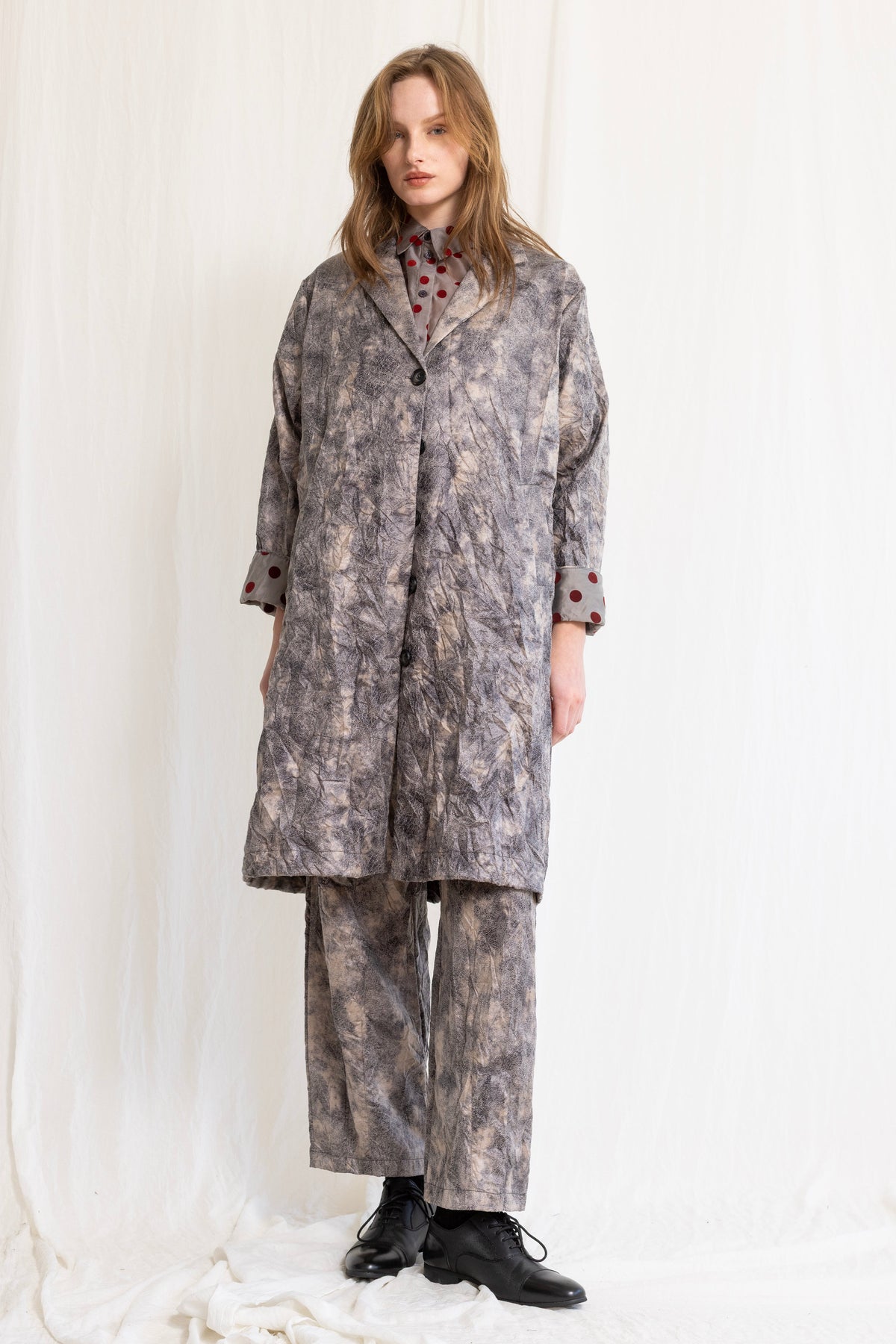 Gershon Bram - Duster Coat - Light weight - wrinkled